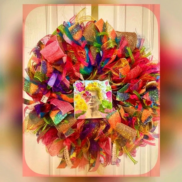 Boho designed wreath - Picture 3 of 4